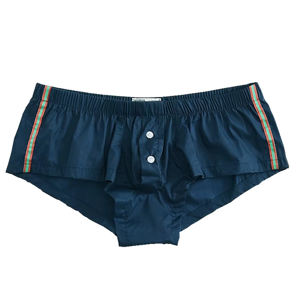 Pouch Boxer Pouch - شورتات رجالية كاجوال مثيرة بخصر منخفض
