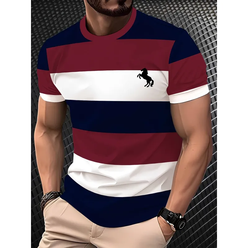 Undershirt Crew Neck - تي شيرت رجالي عصري للارتداء اليومي