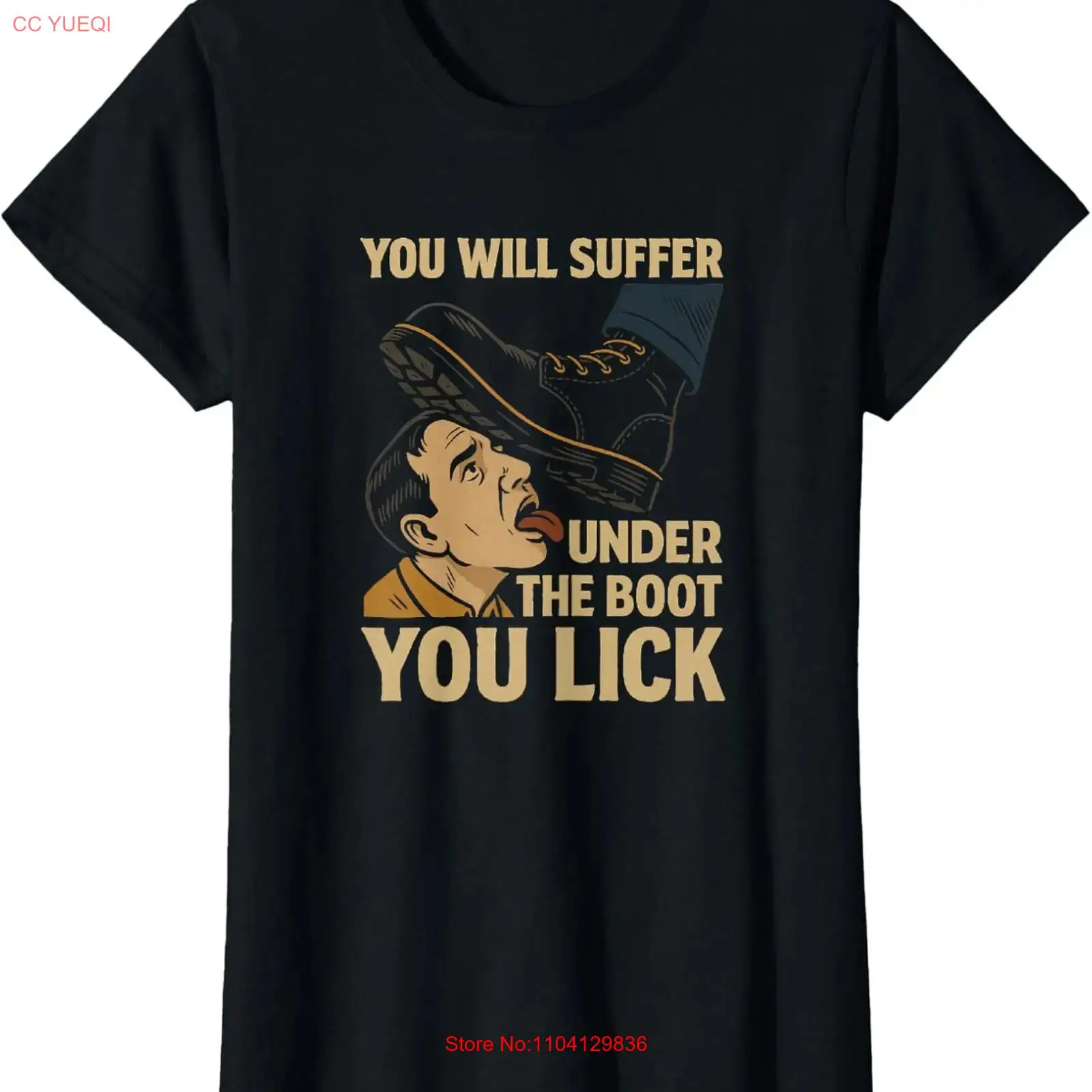 Undershirt Crew Neck - تي شيرت نسائي برقبة دائرية بتصميم