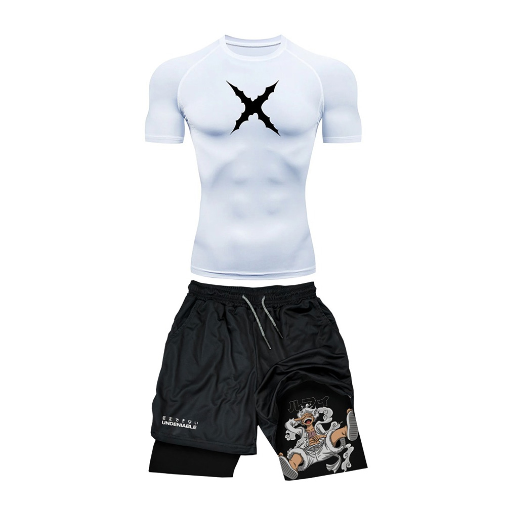 T Shirt Tight Fit - طقم صيفي جديد من ONE PIECE