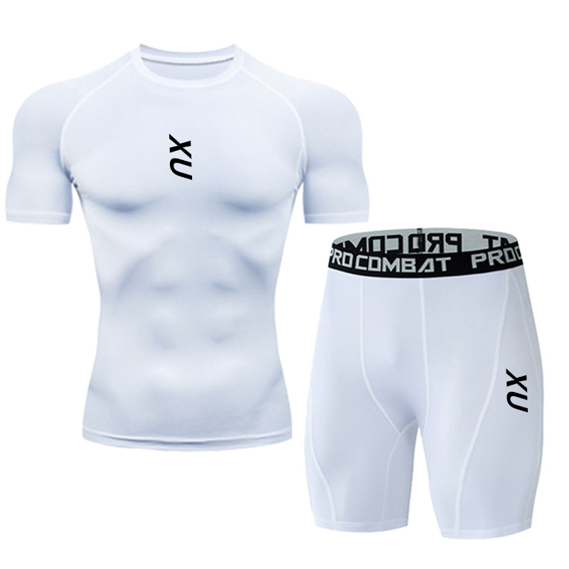 قميص رياضي جديد للرجال بأكمام  - مراجعة T Shirt Tight Fit وسعره