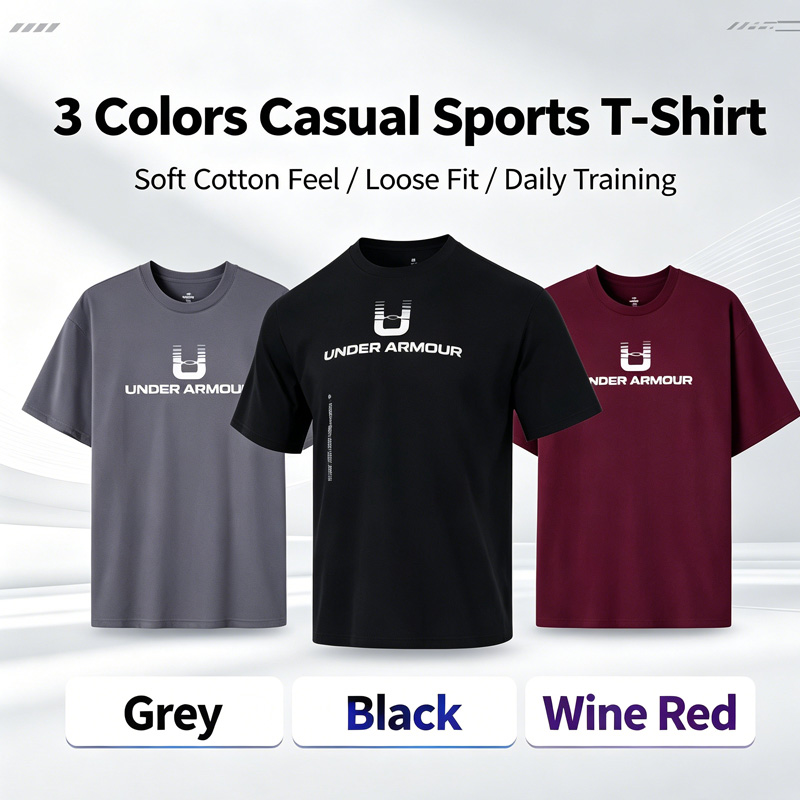 تي شيرت رياضي للرجال من Under  - مراجعة Undershirt Crew Neck وسعره