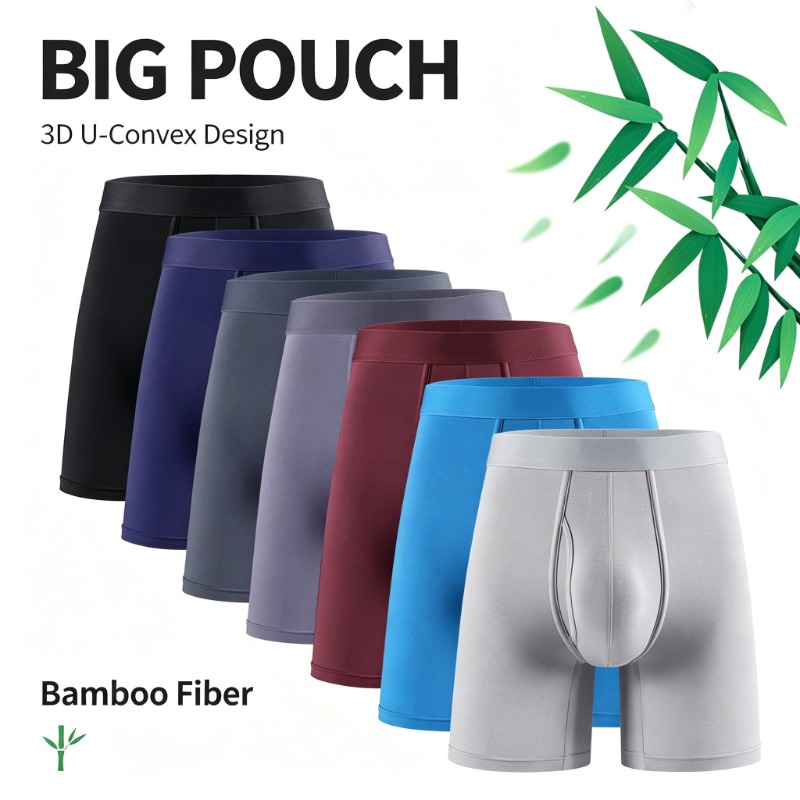 سروال داخلي رجالي من ألياف الخ - مراجعة Bamboo Fiber Trunk وسعره